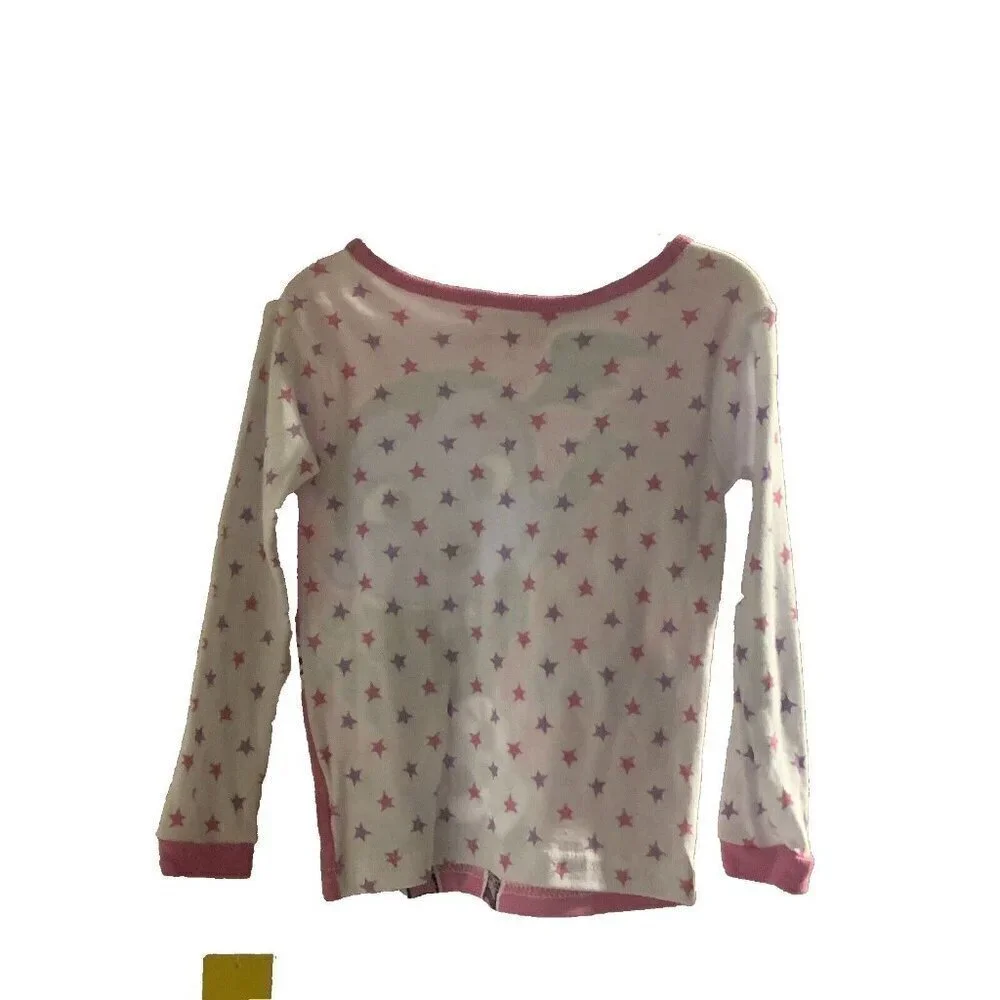 Disney  Vampirina  Girls Snug Fit Pajama Tops Toddler Size 4 Pink 2 Shirts
